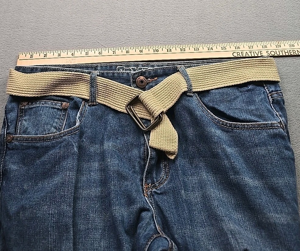 Company 81 Men’s Spencer Straight Leg Classic Fit Jeans Size 36×30 With Belt