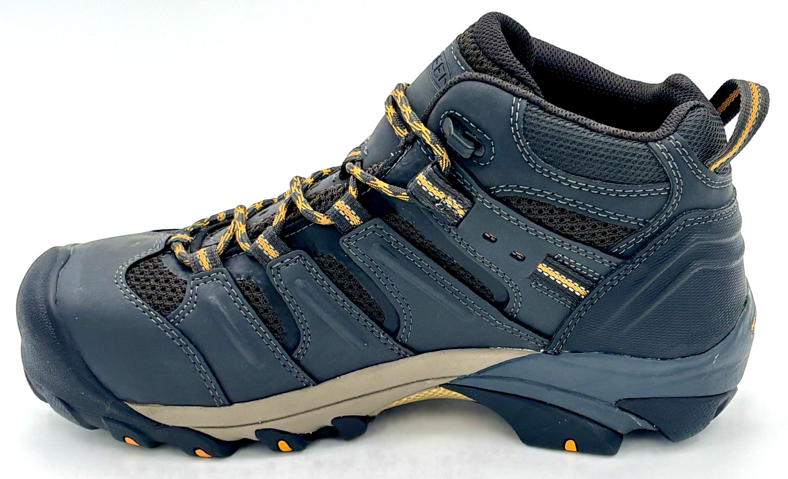 KEEN Utility Men’s Lansing Mid Steel Toe Waterproof Work Boots 1018079