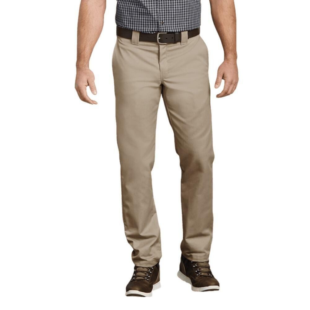 Dickies Men’s Pants Multi-Use Pocket Flex Slim Fit Tapered Leg Work Slacks A875A