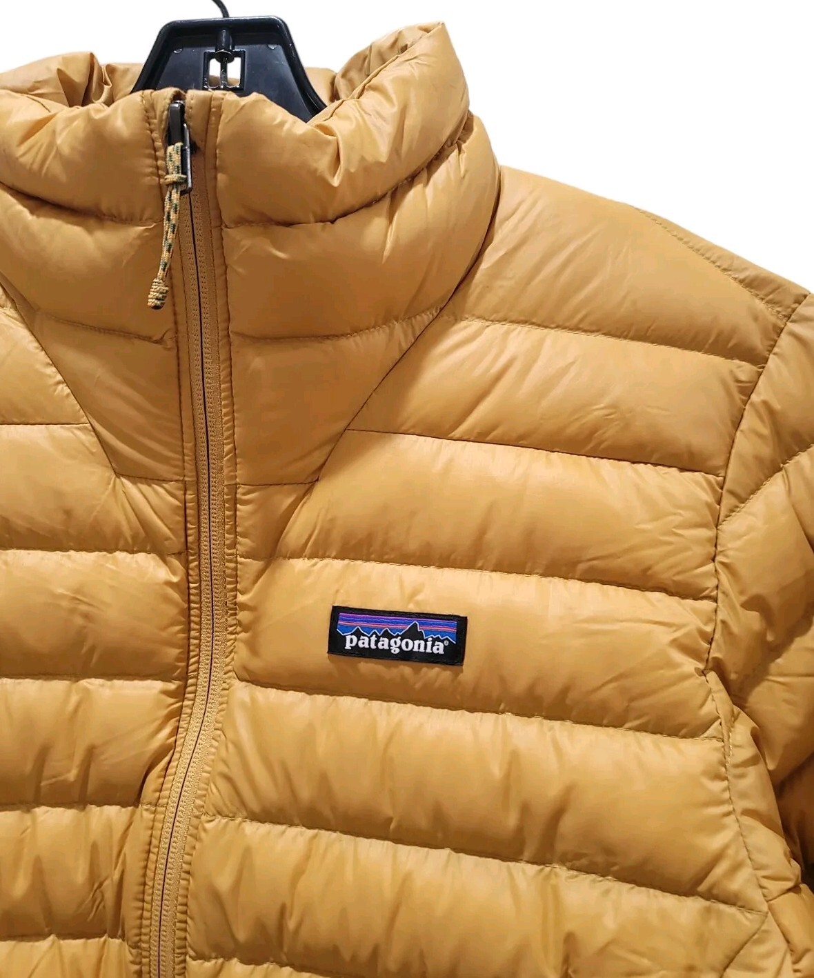 Patagonia Down Sweater Jacket Pufferfish Gold Men’s Small $279 SP24 84675 NWT