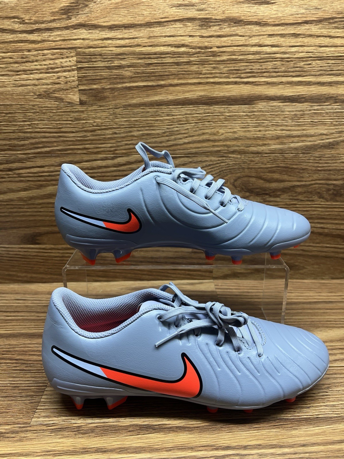 Nike Legend 10 Elite AG-PRO Blue Grey Iridescent Orange DV4330-402 Men’s Si 7.5