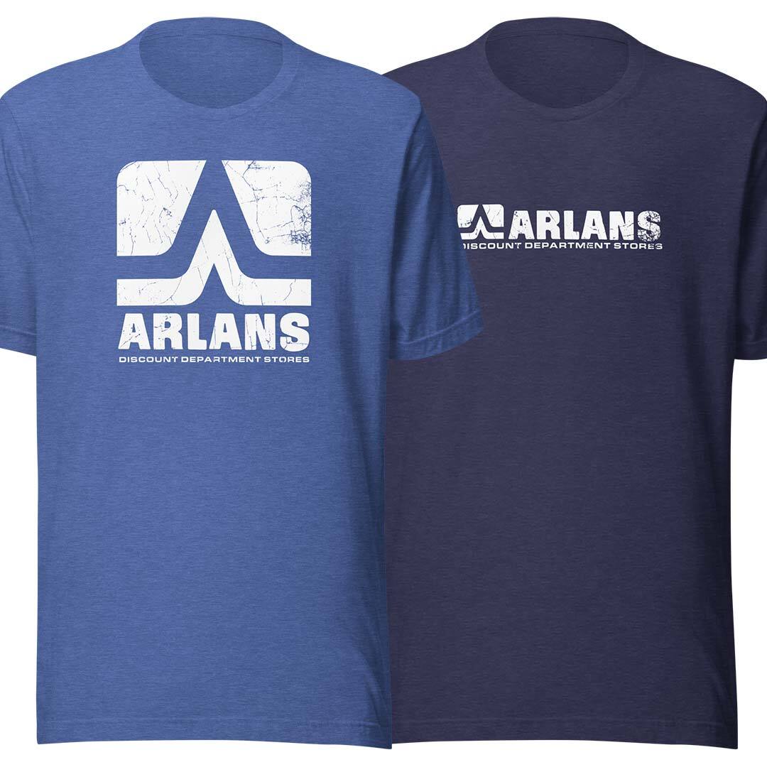 Arlans Discount Department Stores Unisex Retro T-shirt – Bygone Brand Tees