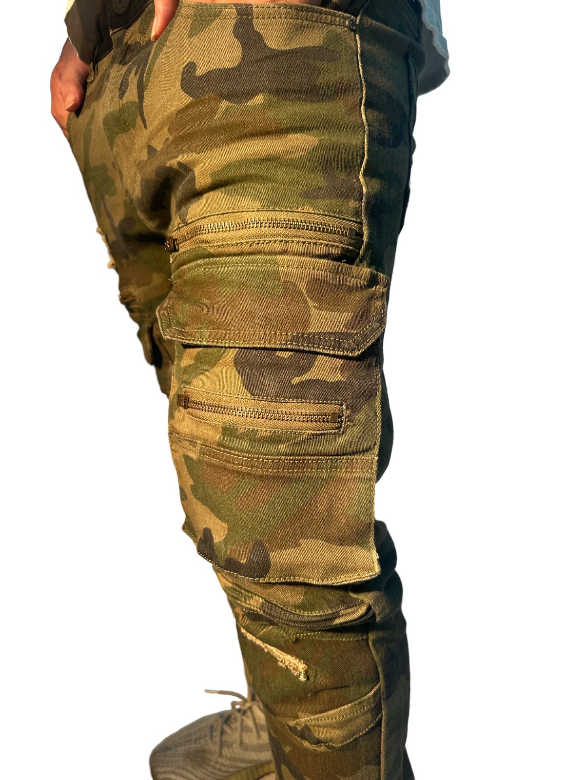 Men’s Bleeker Bleeker Straight Fit Jeans Camo Denim (typhoon) Skinny D610
