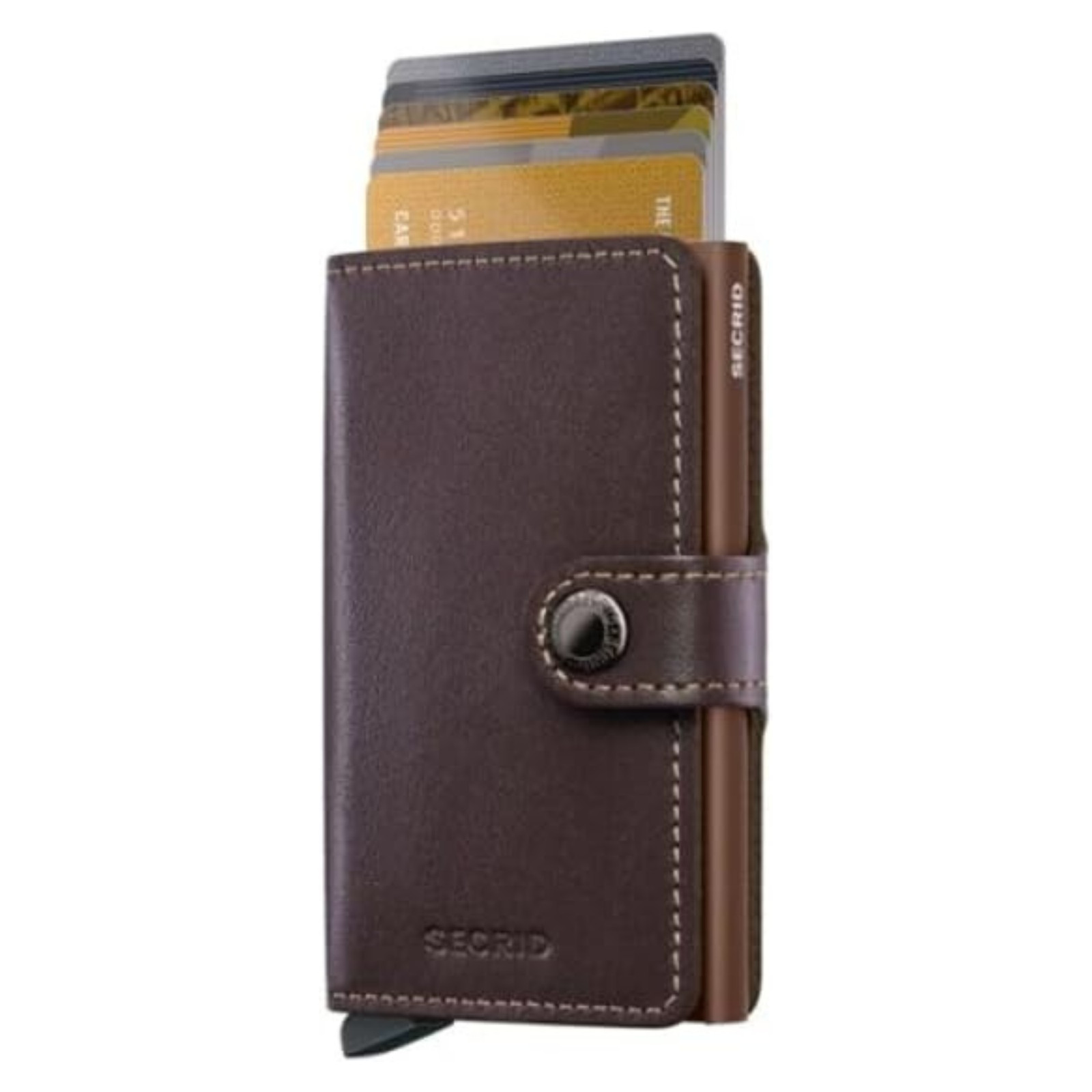 Secrid Miniwallet Original Men’s Wallet, Original Chocolate, 6.5 x 10.2 x 2.1 cm