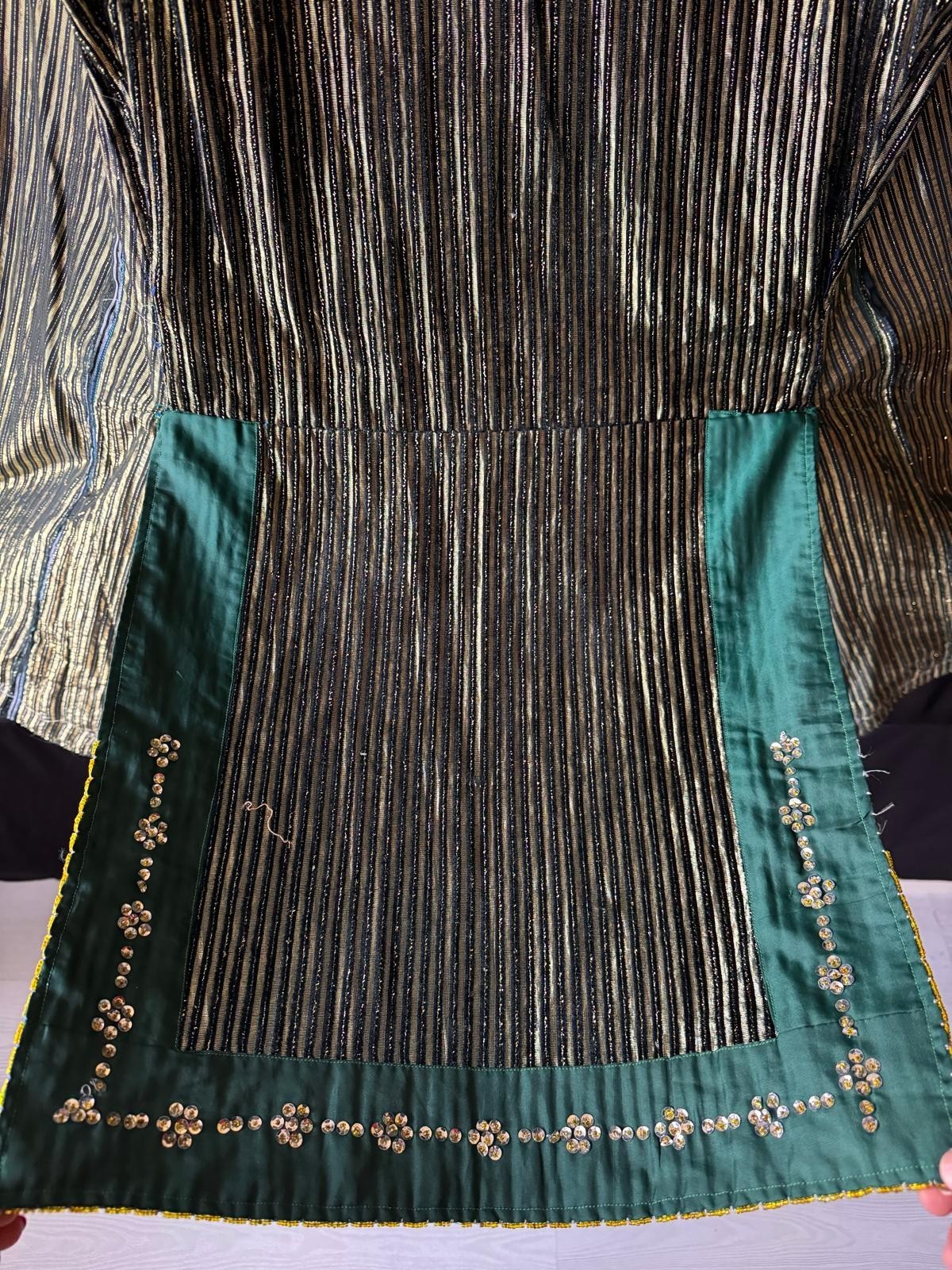 Antique Ottoman Turkish Costume,Anatolian Three Skirts, Antique Kaftan