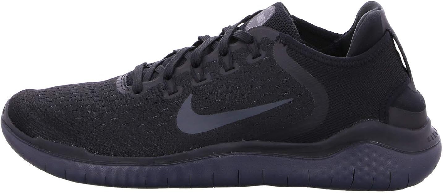 Nike Men Free Run 2018 Running Shoes Black Black Anthracite 002 US 13 *NEW*