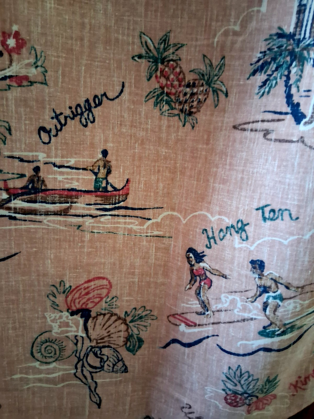 Reyn Spooner Men’s ” HAWAII 1959″ NWT TAILORED FIT Light Pink Botton Front Sizes