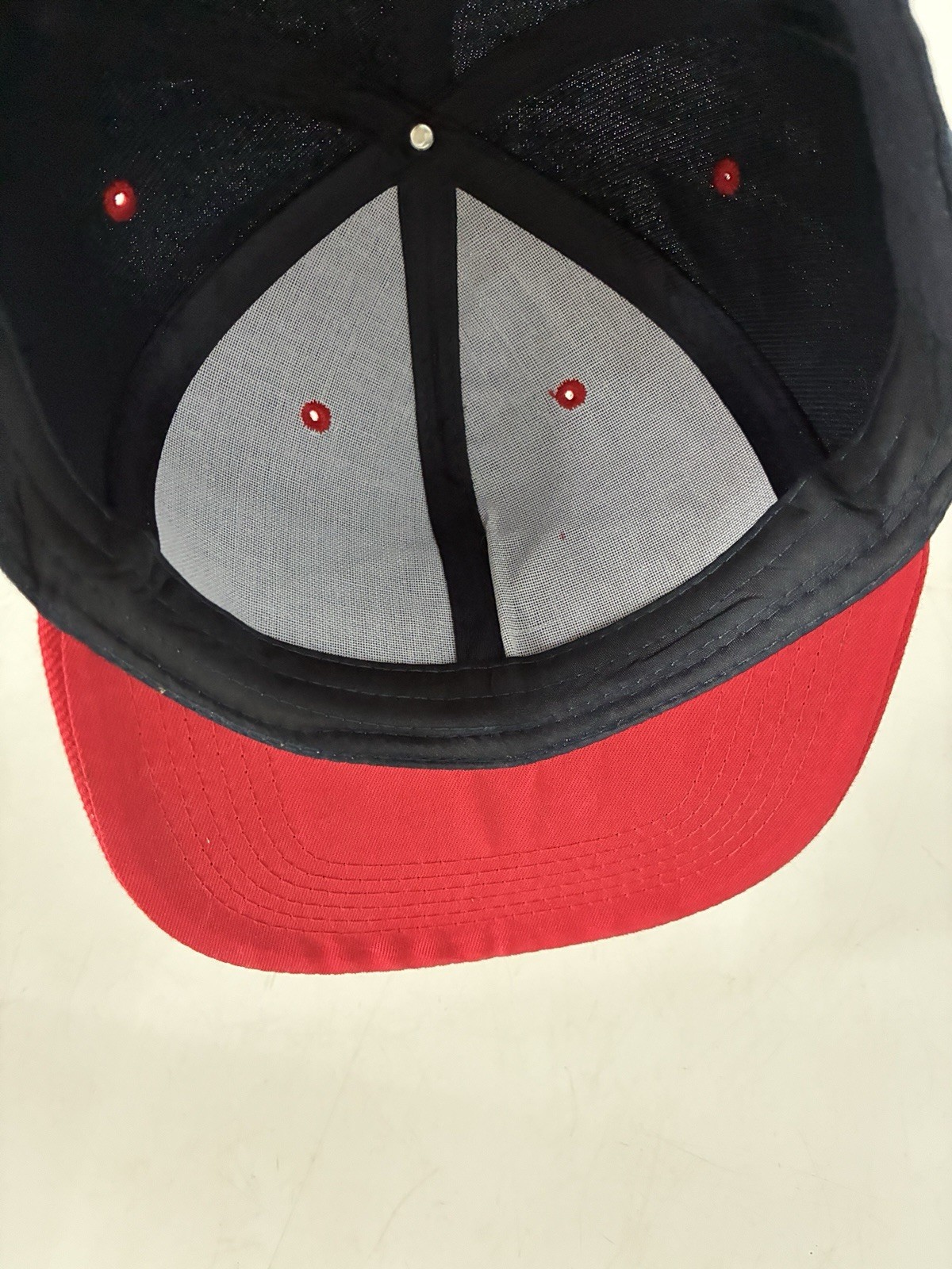 Gelante Snapback Hat Mens One Size Navy Blue Red Jump Off The Wall