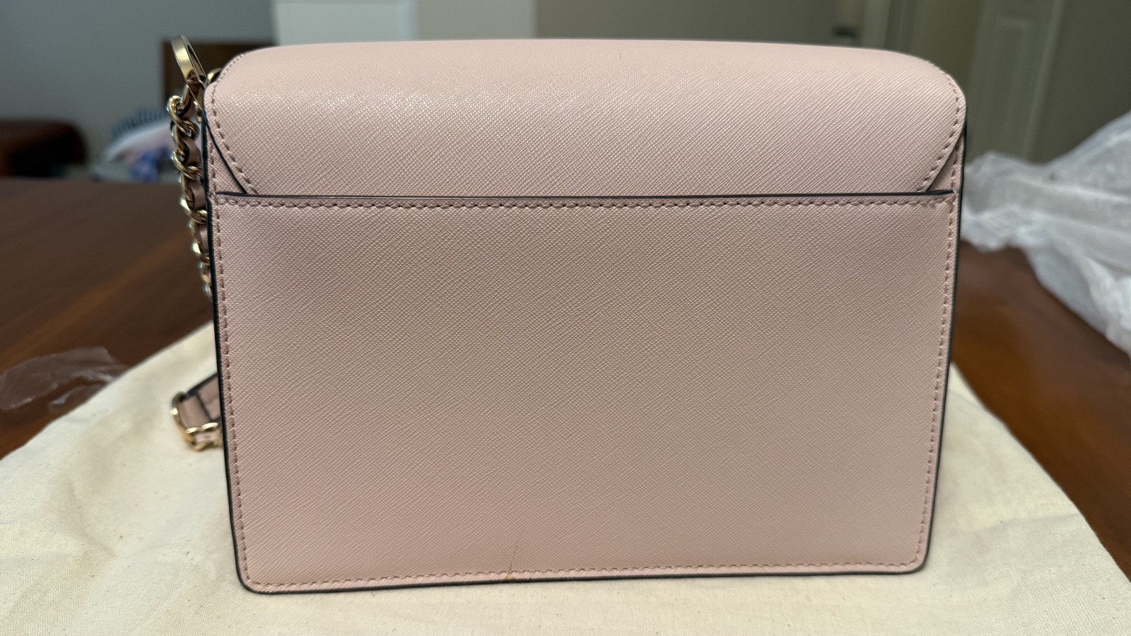 Tory Burch Robinson Convertible Shoulder Bag – Crossbody – Shell Pink