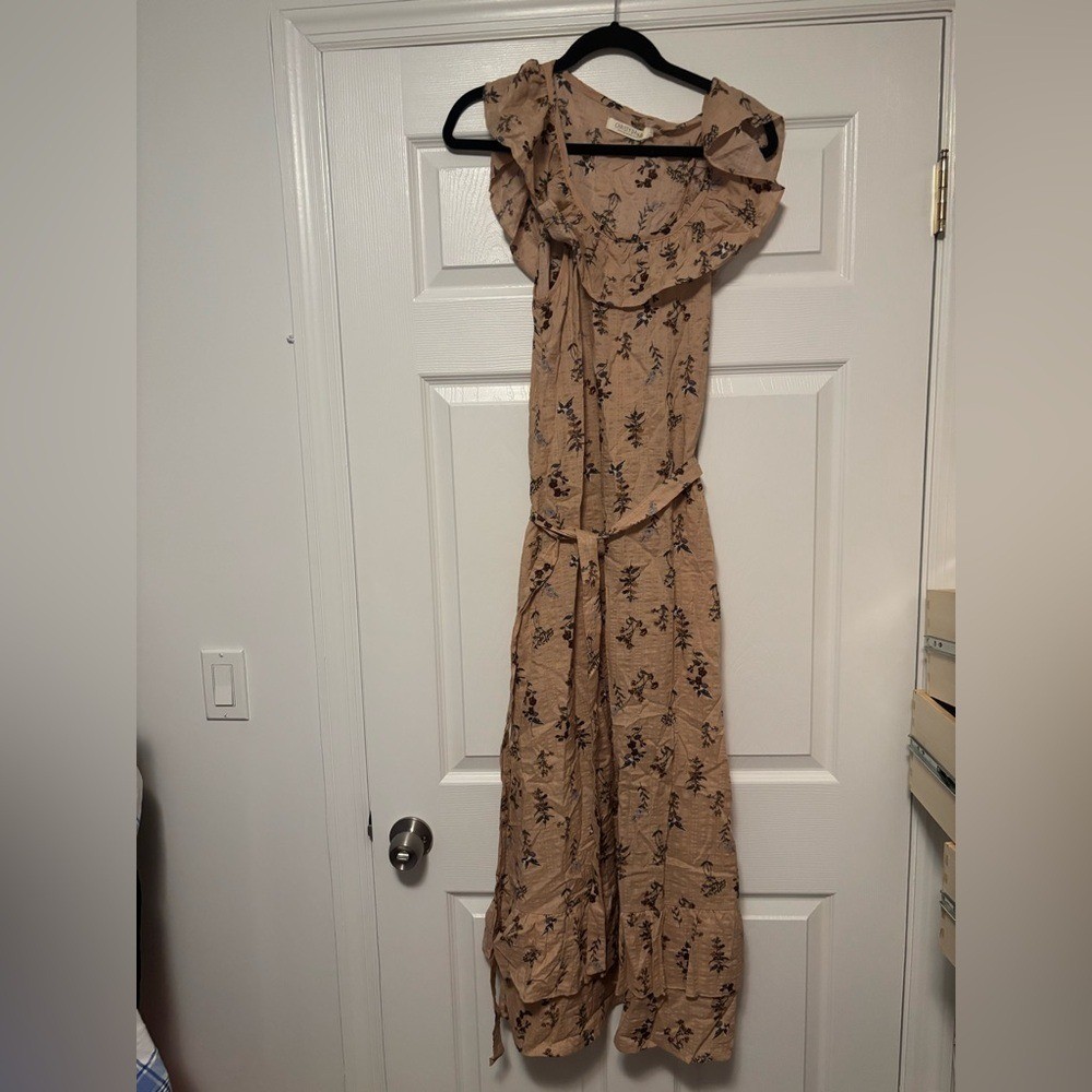 Christy Dawn Colette Dress Small Floral Midi Maxi Organic Cotton Cottagecore