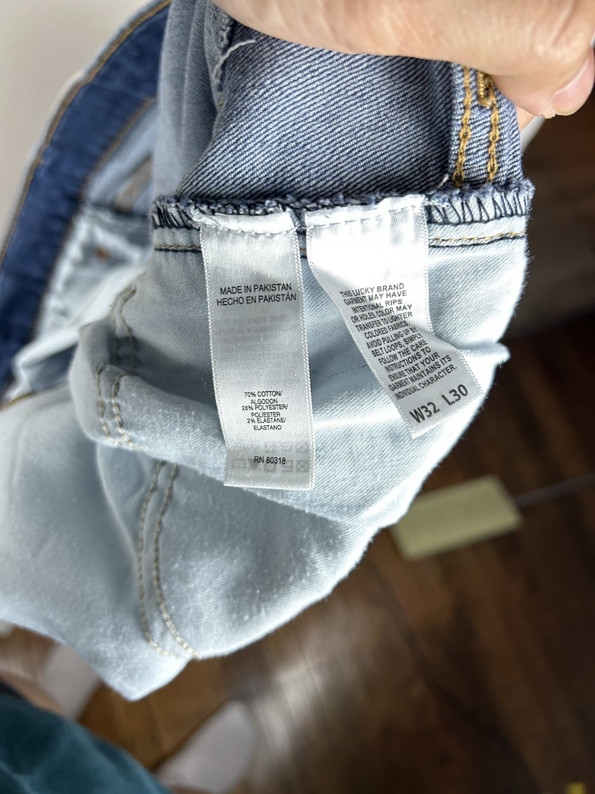 Lucky Brand 410 Athletic Slim Fit Men’s Jean , Size 32×30