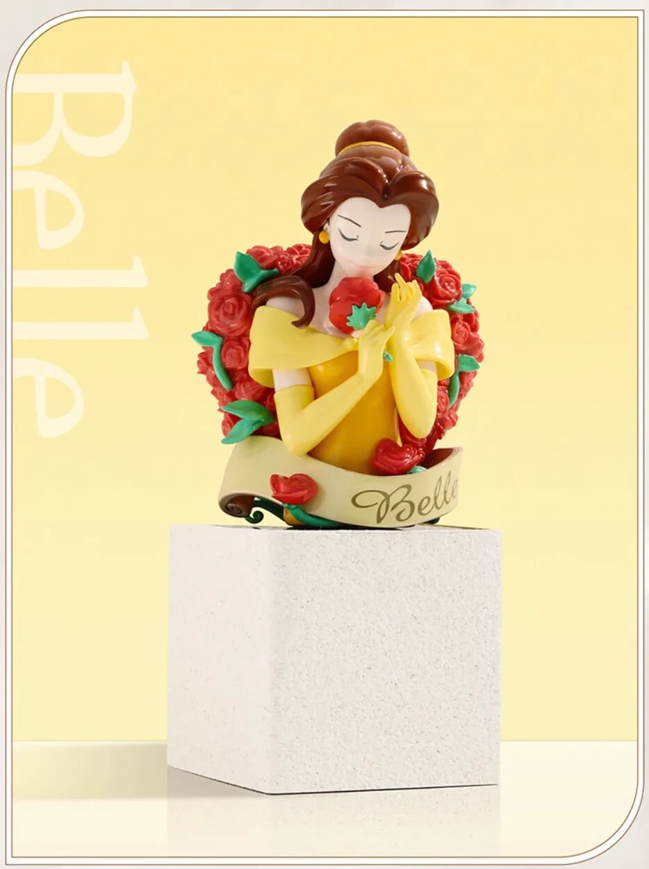 Disney Princess Art Gallery Series Blind Box Confirmed 52TOYS Collectible Figure