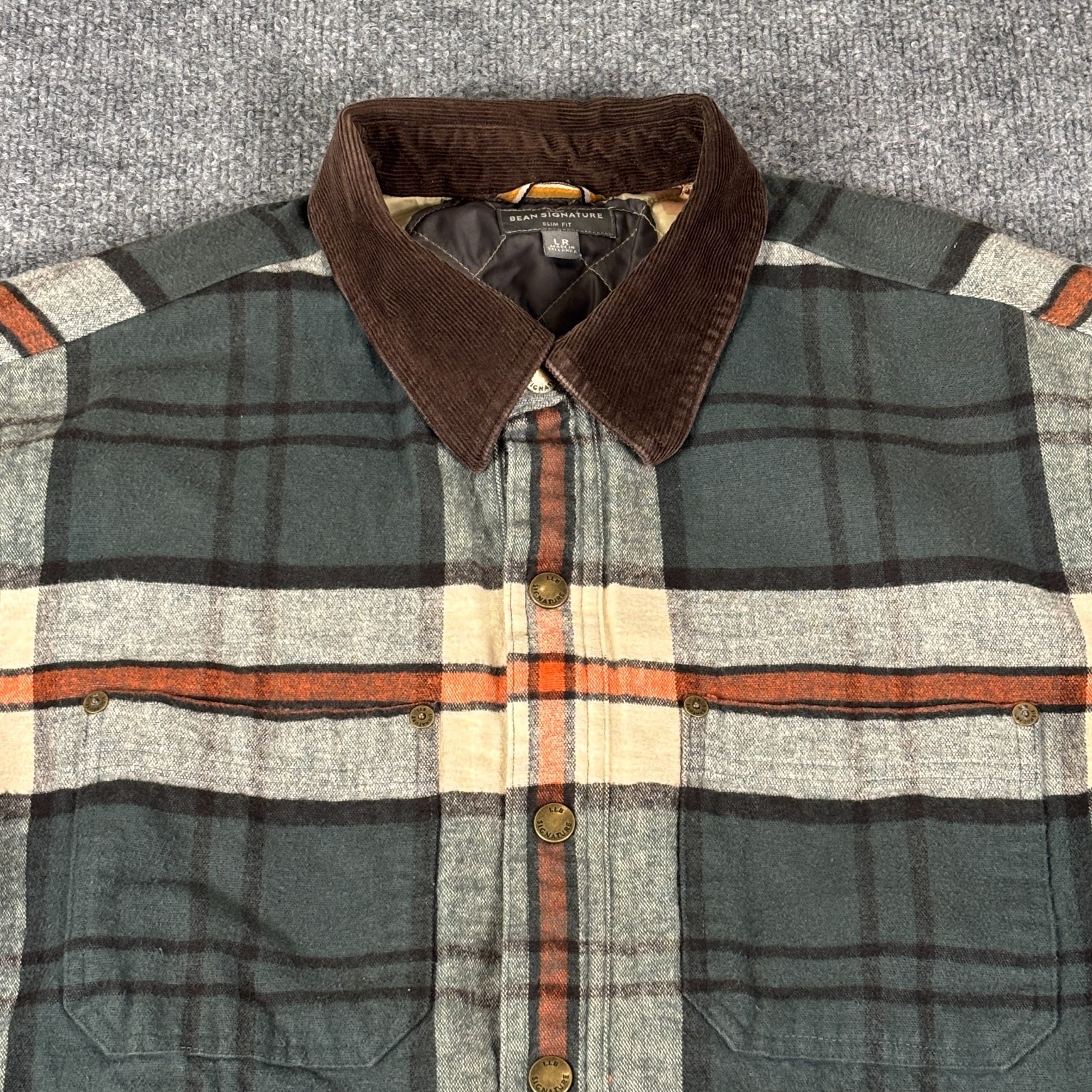 LL Bean Signature Jacket Slim Fit Large R
