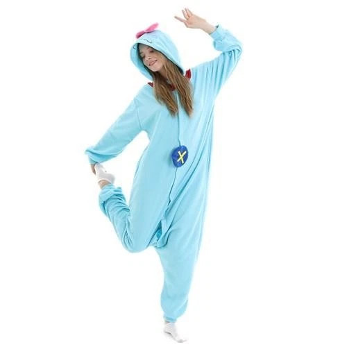 Cartoon Sleepwear Pajamas Party Costume Animal Stitch Xmas Cosplay Adults