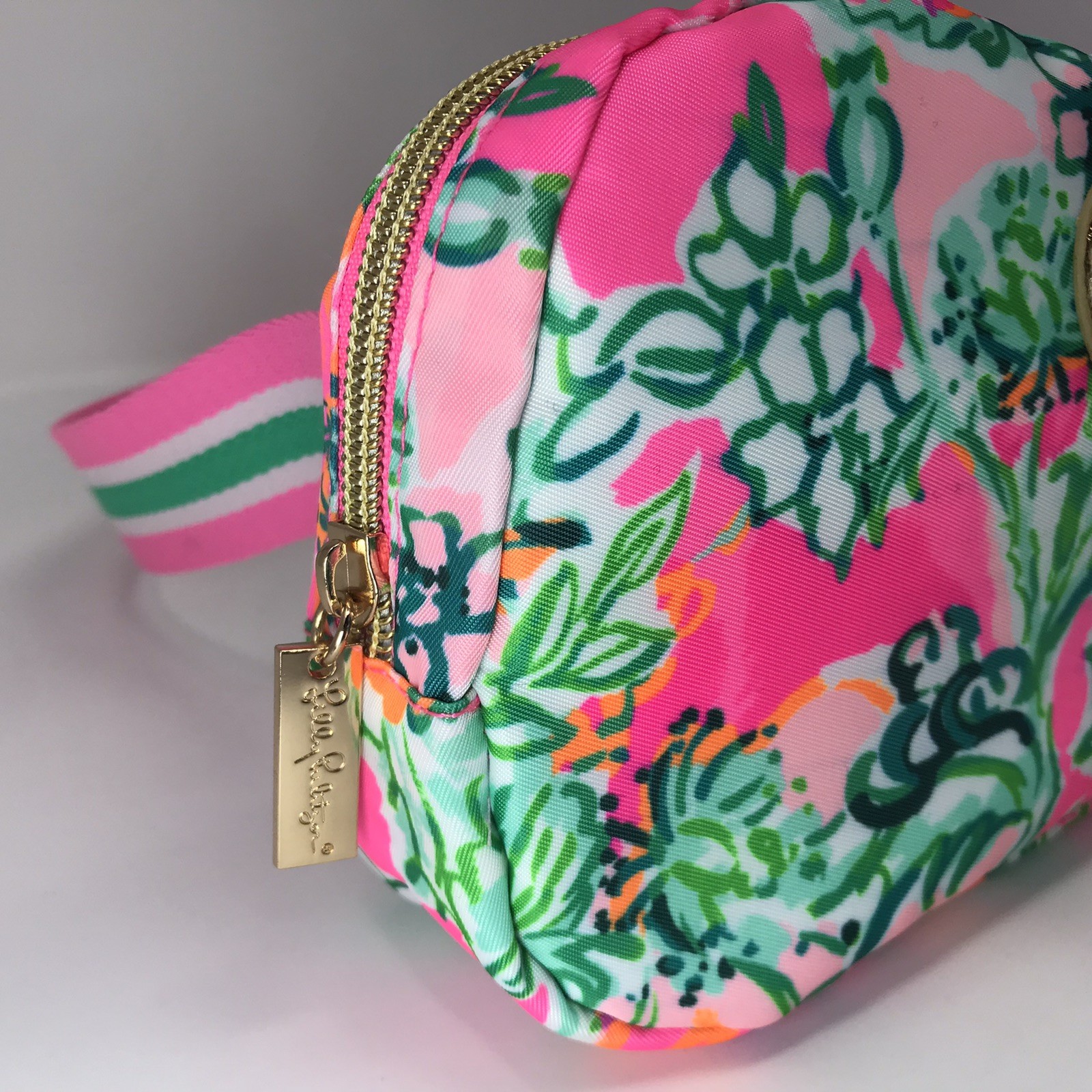 NEW Lilly Pulitzer GWP Belt Bag Soleil Pink Perfect Poppy Fanny Pack Beach Purse