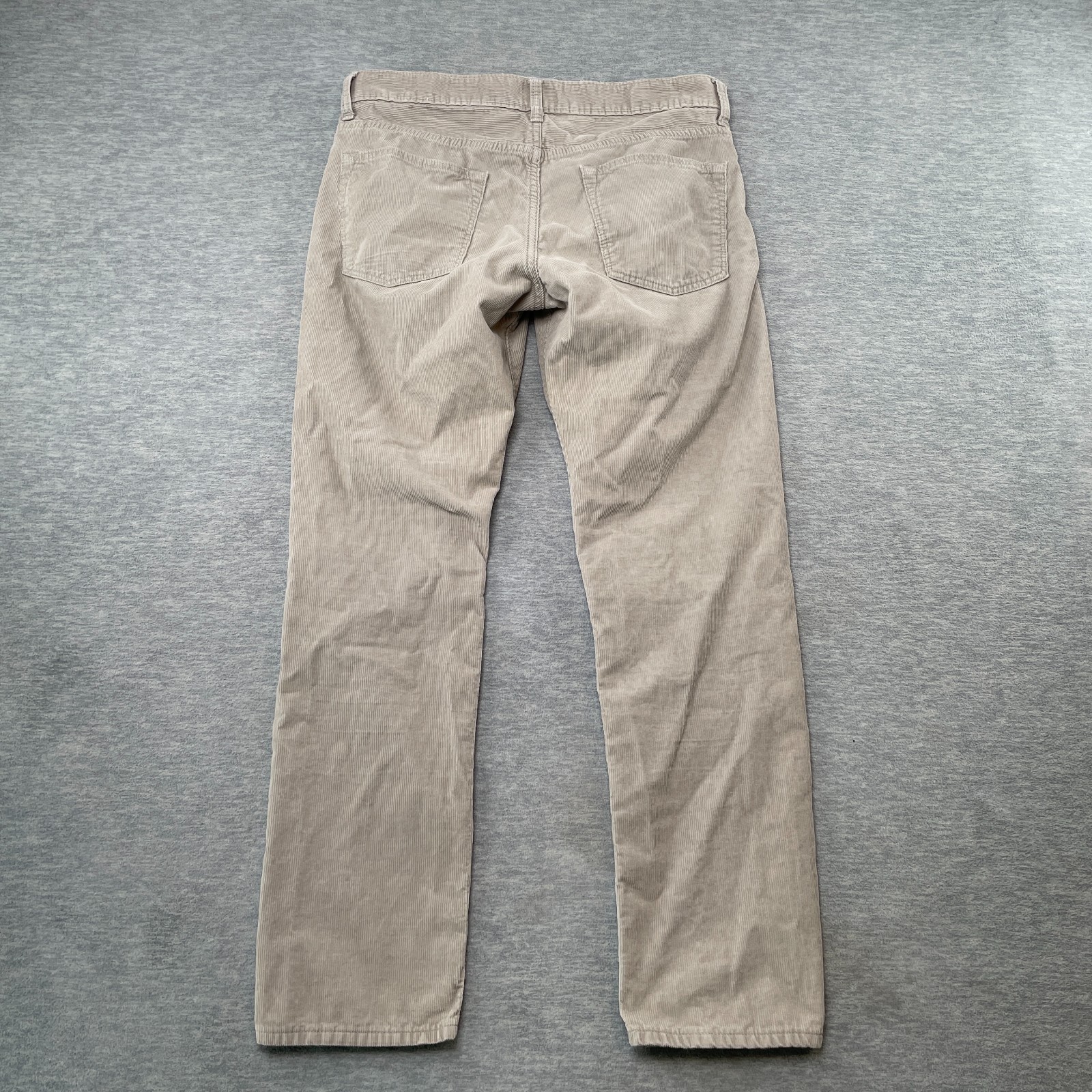 J Crew Pants Mens 31×30 Gray The Sutton Chino Corduroy Straight Leg Slim