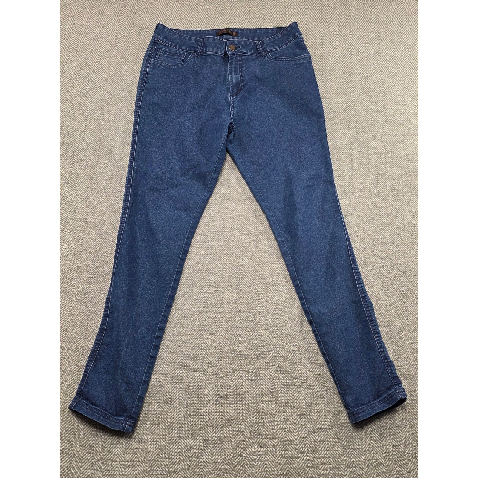 Shields Rose Womens Blue Denim Jeans Straight Leg Style 73168 Size Unknown