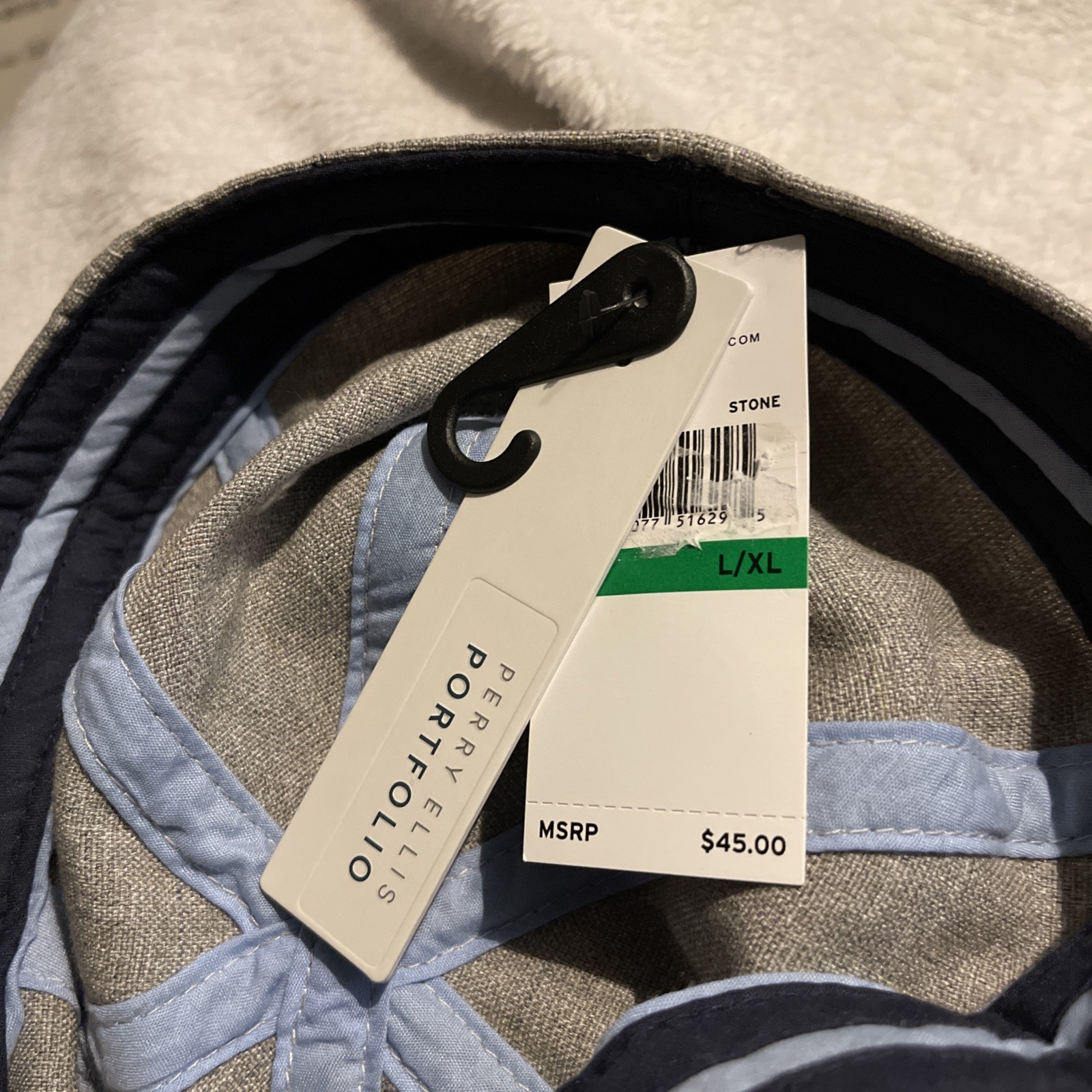 Perry Ellis Newsboy Style Hat Portfolio