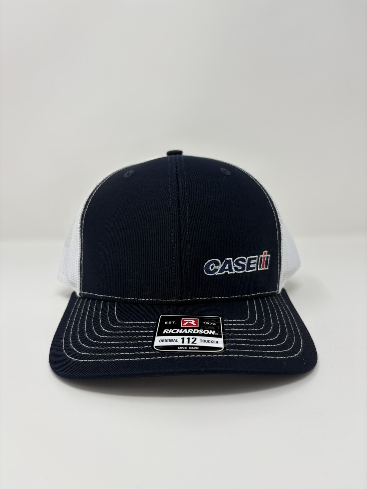 Case IH Original 112 Trucker Hat Cap by Richardson 112 – Blue Navy White