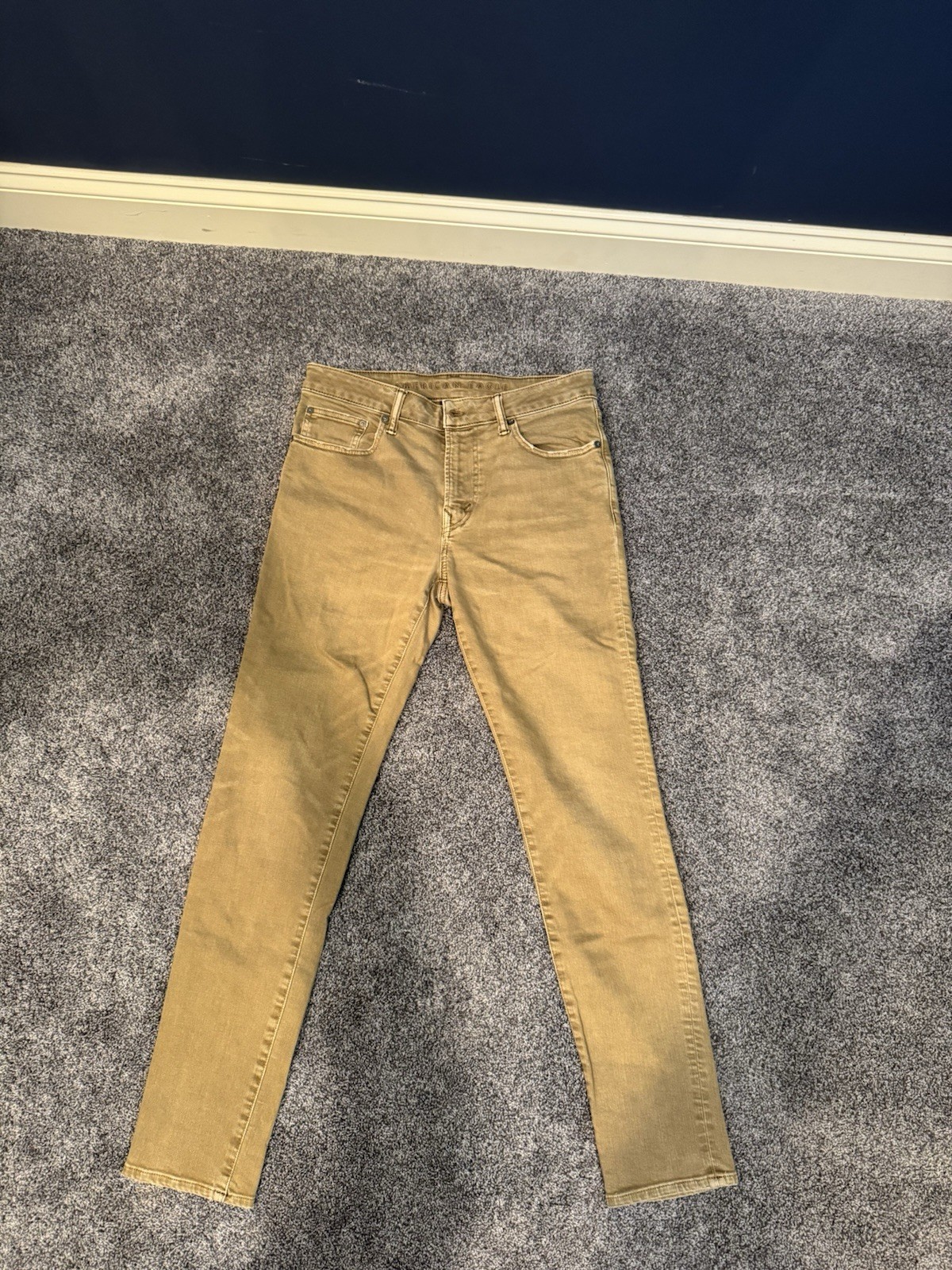 Men’s American Eagle Skinny Jeans – Next Level Flex – 31 x 32 – Tan