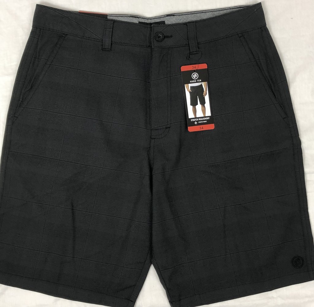 Hang Ten Men’s Flat Front Hybird Shorts