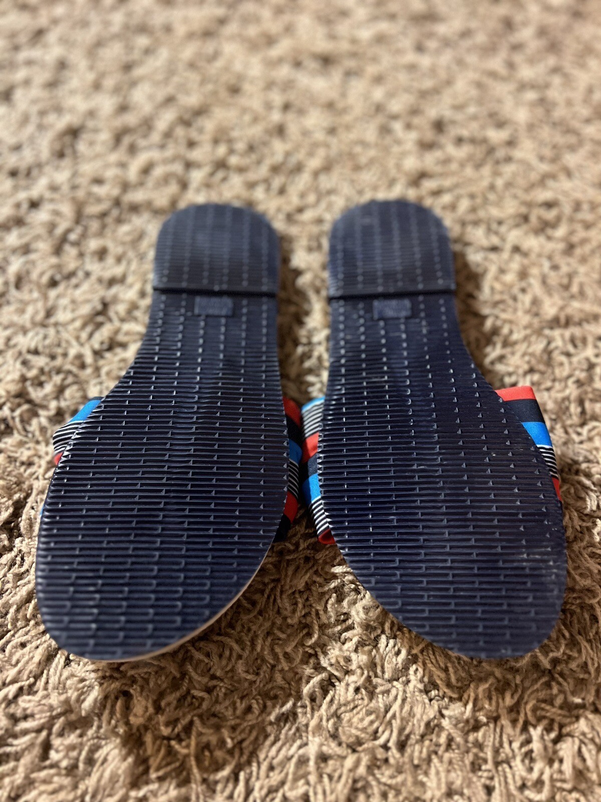 HAVAIANAS You St. Tropez Thong Sandal Women’s Size 6W EU 37/36 Orange Blue Black