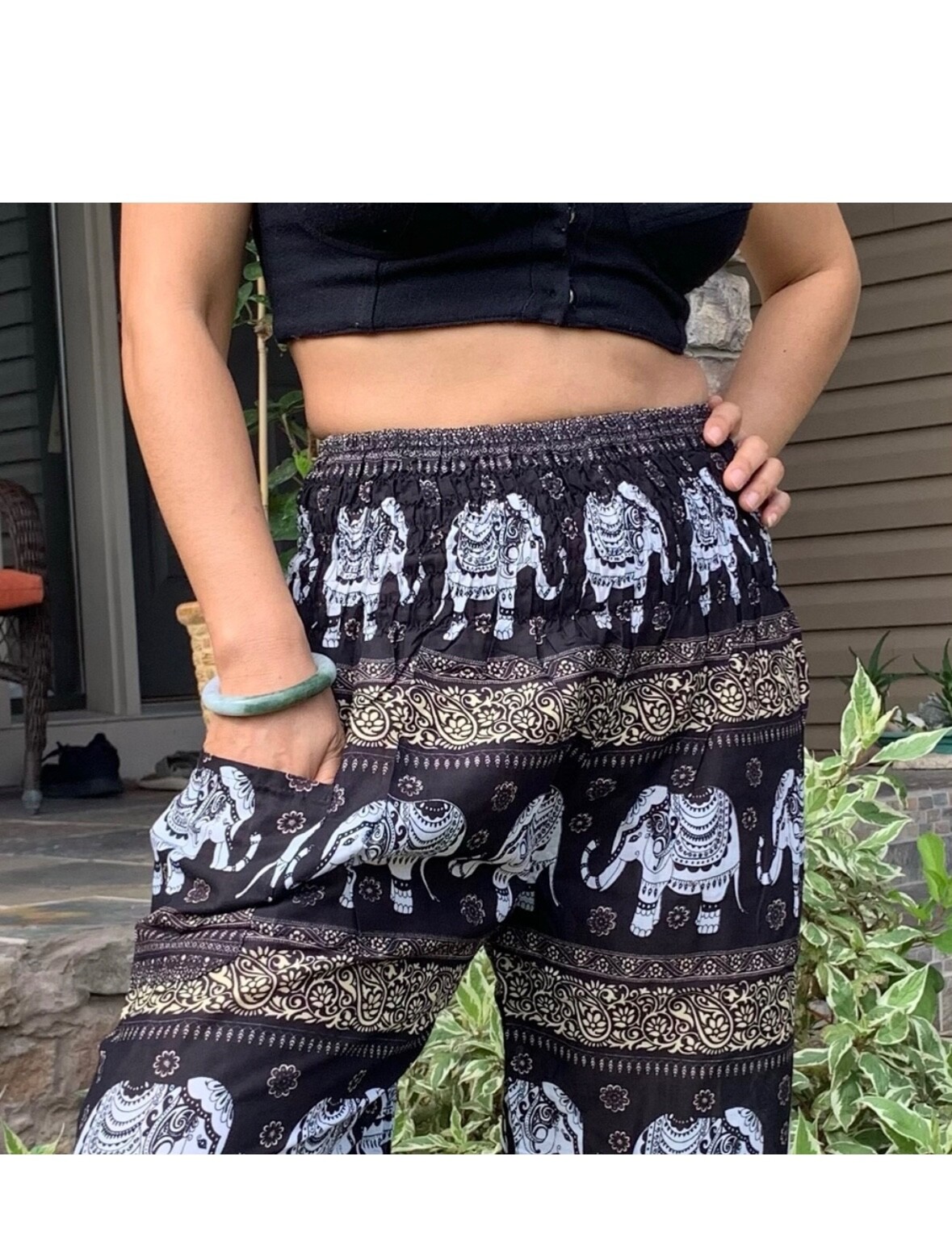 Yoga Trousers Pant Rayon Patchwork Harem Pants Boho Hippie Harem Pants