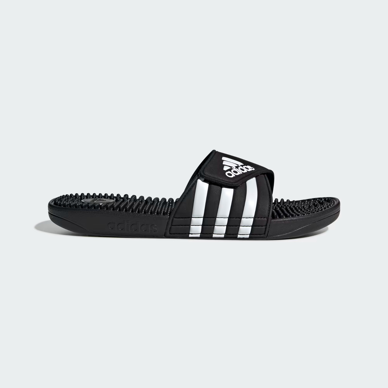 Adidas Men’s Adissage Slides / Sandal Shoe F35580 Black / White