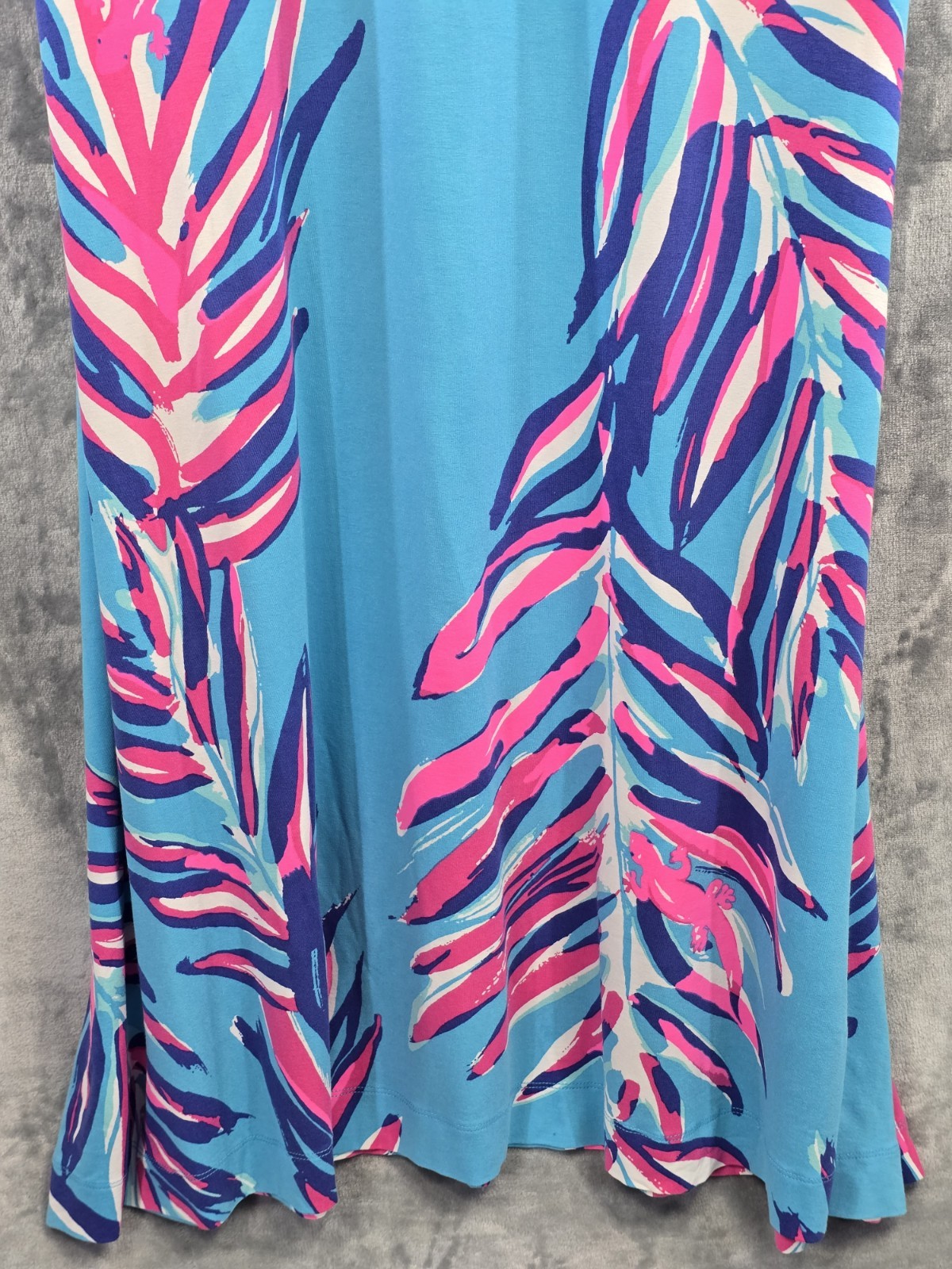 Lilly Pulitzer Nola Skirt Maxi Multicolor Searulean Sea Spray XL NWT Style 98618