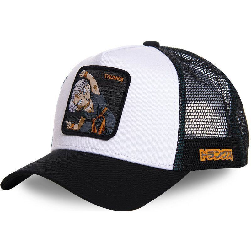 Animation Snapback Cotton Baseball Cap Men Women Hip Hop Dad Mesh Trucker Hat