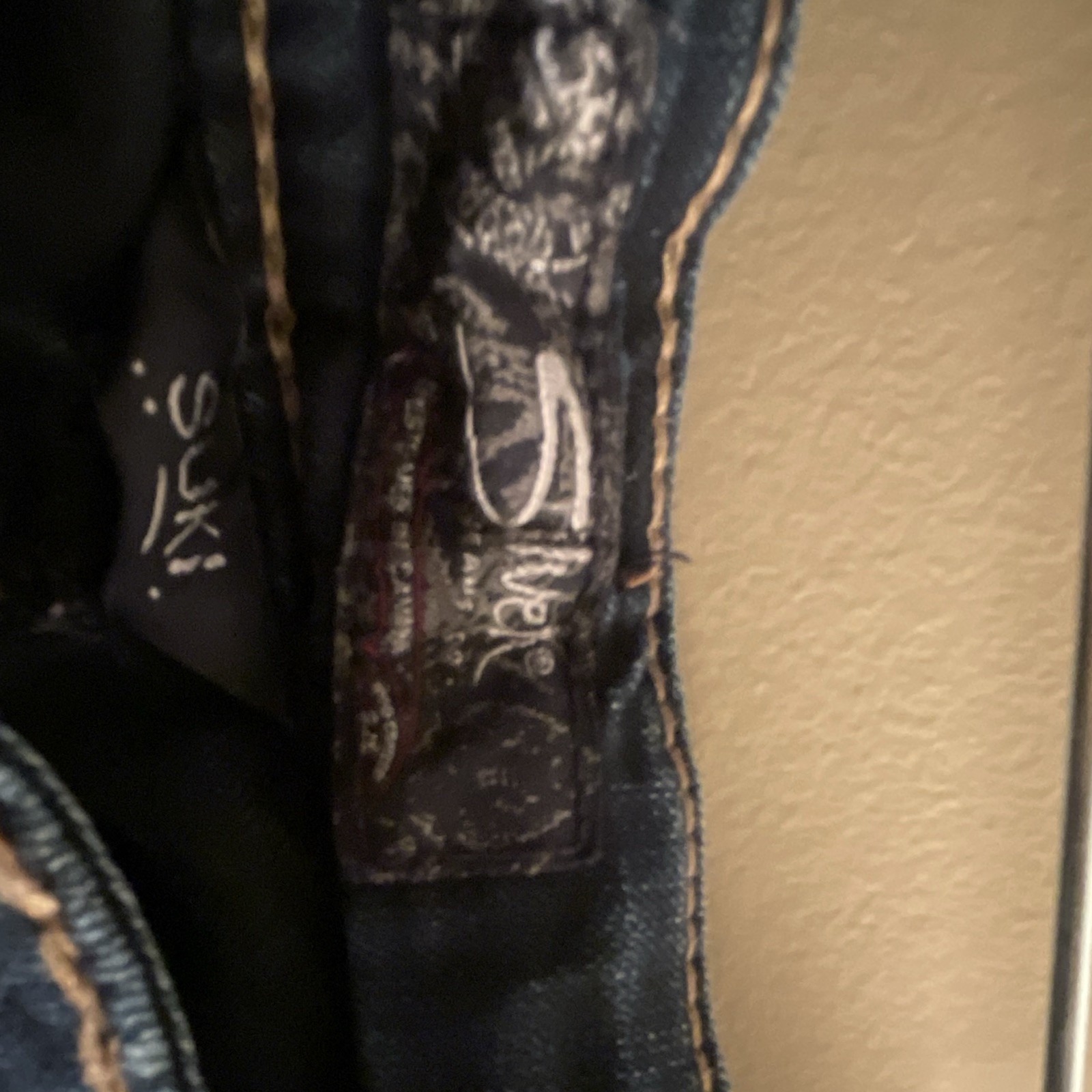 Silver Jeans Men’s Suki Mid Rise Super Skinny Dark Wash Blue Denim Jeans 31×31