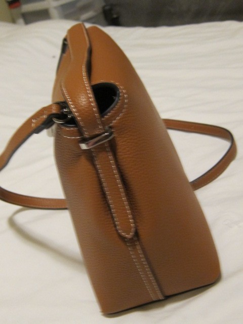 Toteme T Lock Women’s Leather Shoulder Bag – TAN -Style number 241-WAL956-LE002