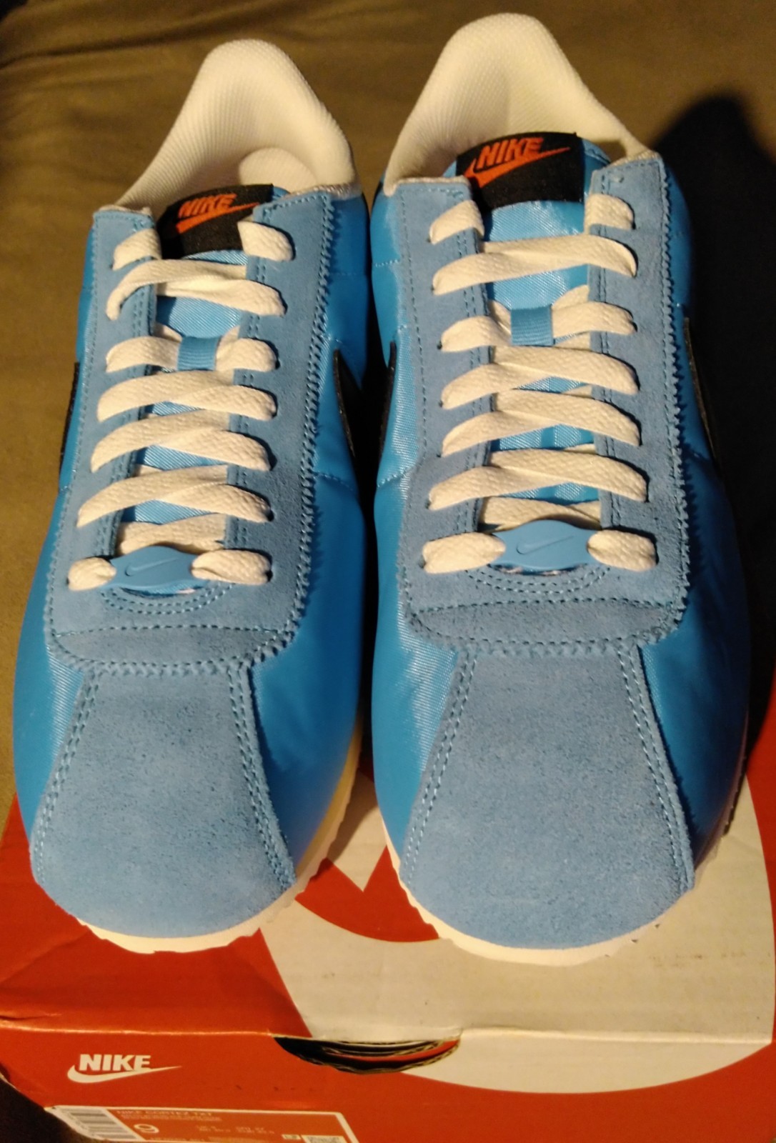 Nike Cortez TXT Baltic Blue Men’s Low Top Lace-Up Nylon Sneakers HF0263-401 2024