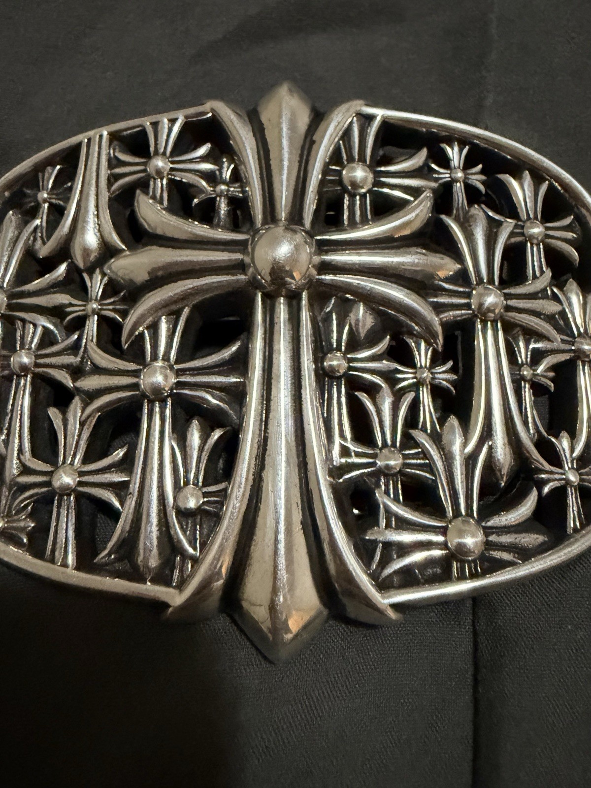 Chrome Hearts Cemetery Belt Buckle
