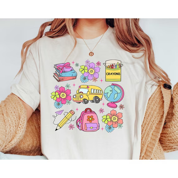 Teacher Appreciation Back To School White T-Shirt