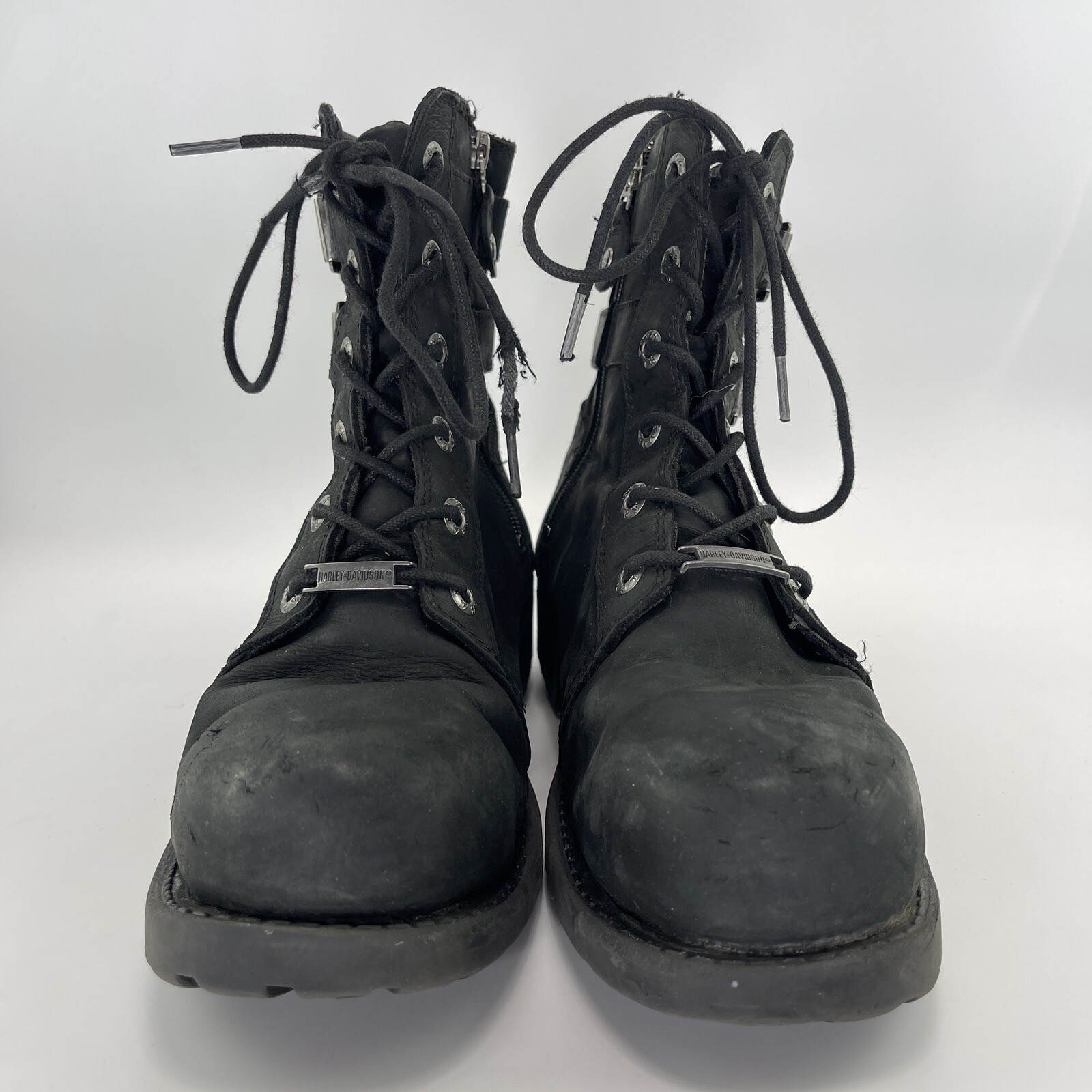 Harley Davidson Women’s Archer 6.25-In Leather Motorcycle Boots D84464 Size 9M