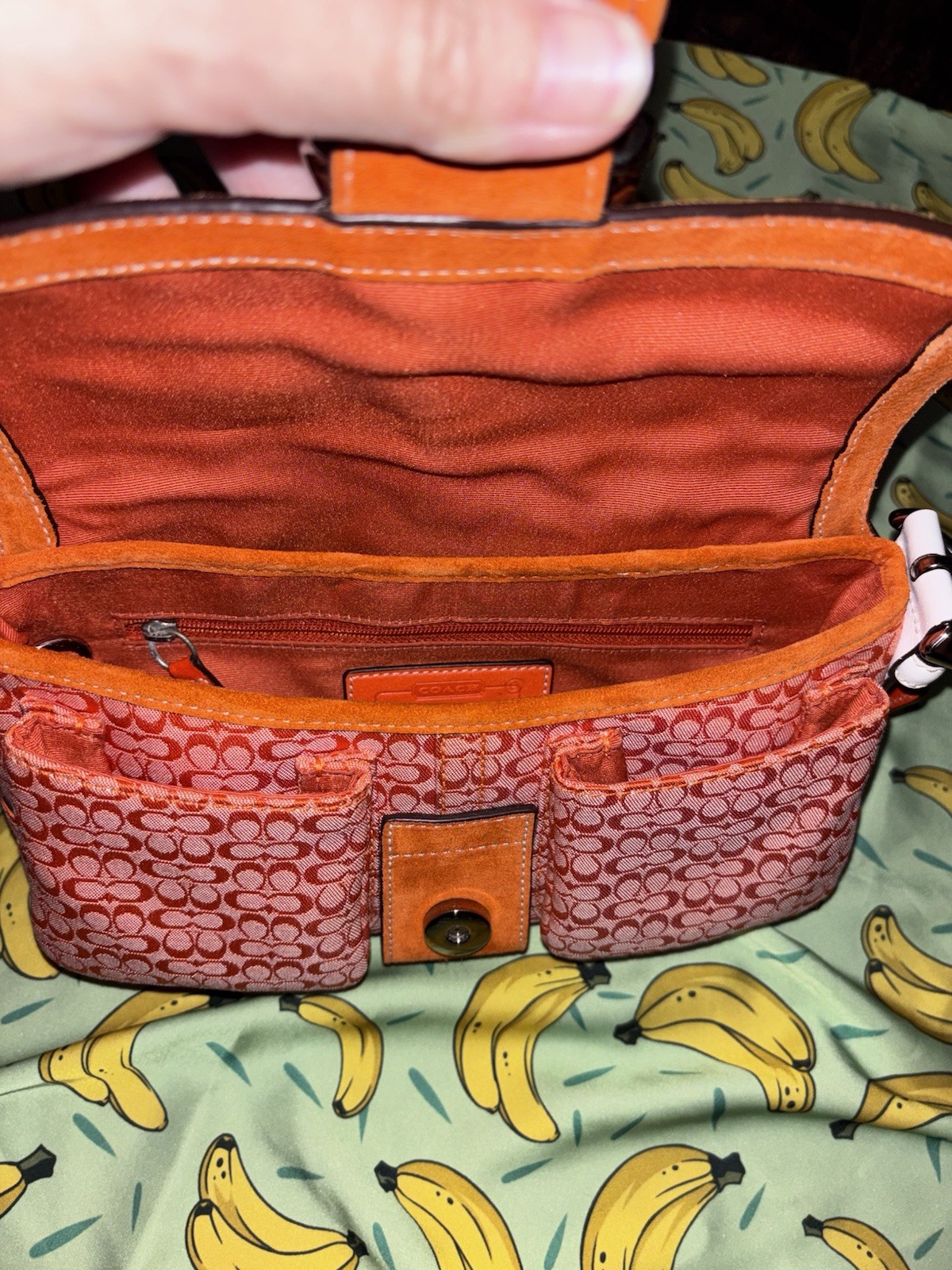 Coach orange soho