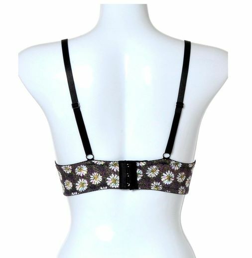 3 Hook Add 2 Cup Sizes Extreme Ultimate Extra Lift Padding Floral Push Up Bra