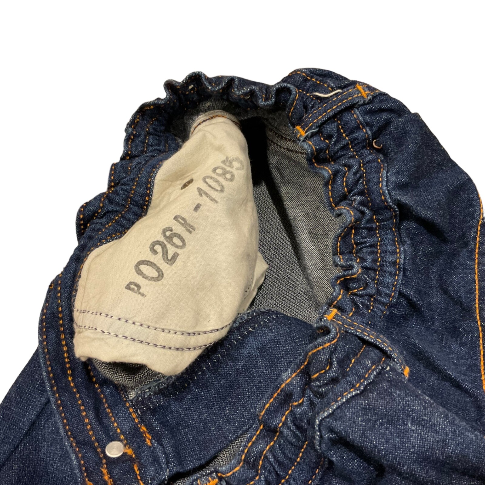 Vtg 70’s PS Gitano jeans high elastic gather waist Vtg sz 16 (24/26/28/30”W x29L