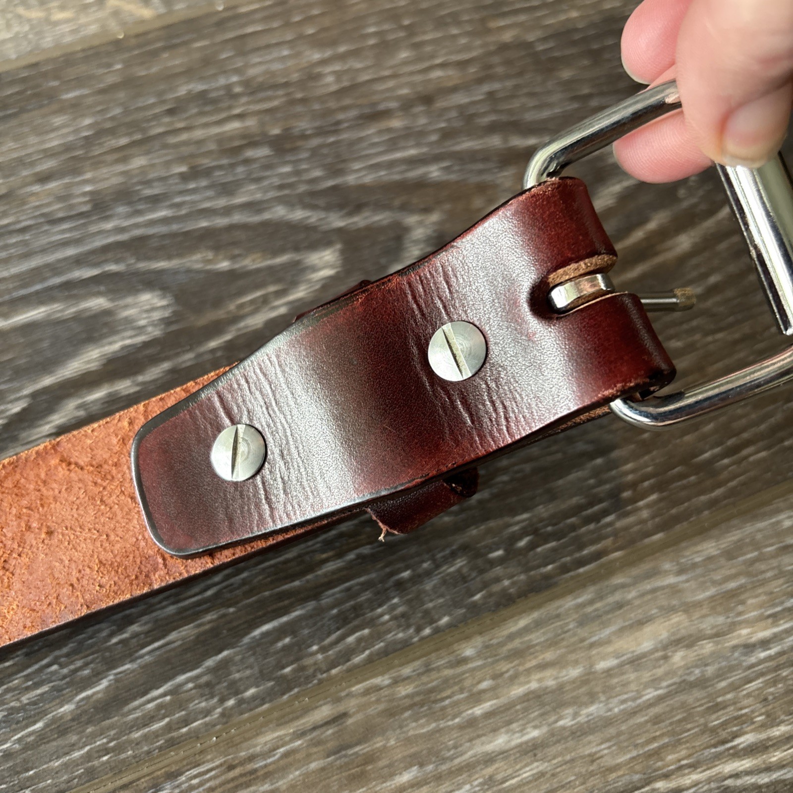 1791 Heavy Duty Work Belt 1.5” Gun Leather Gun Belt – Waist 42”, Gun Size 46”