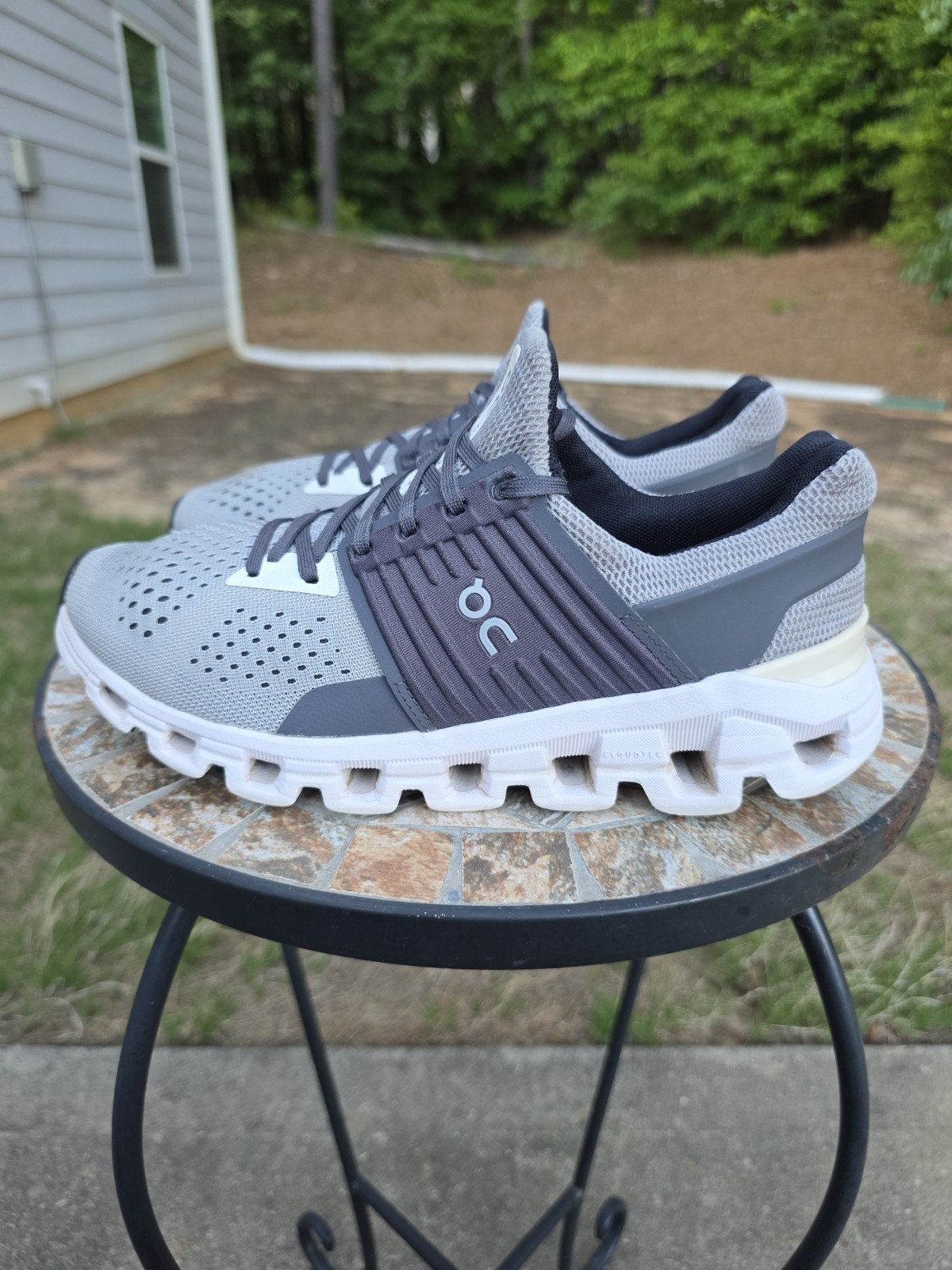 On Cloudswift 41.98922 Alloy/Eclipse Running Shoes Sneakers Women’s Size 7