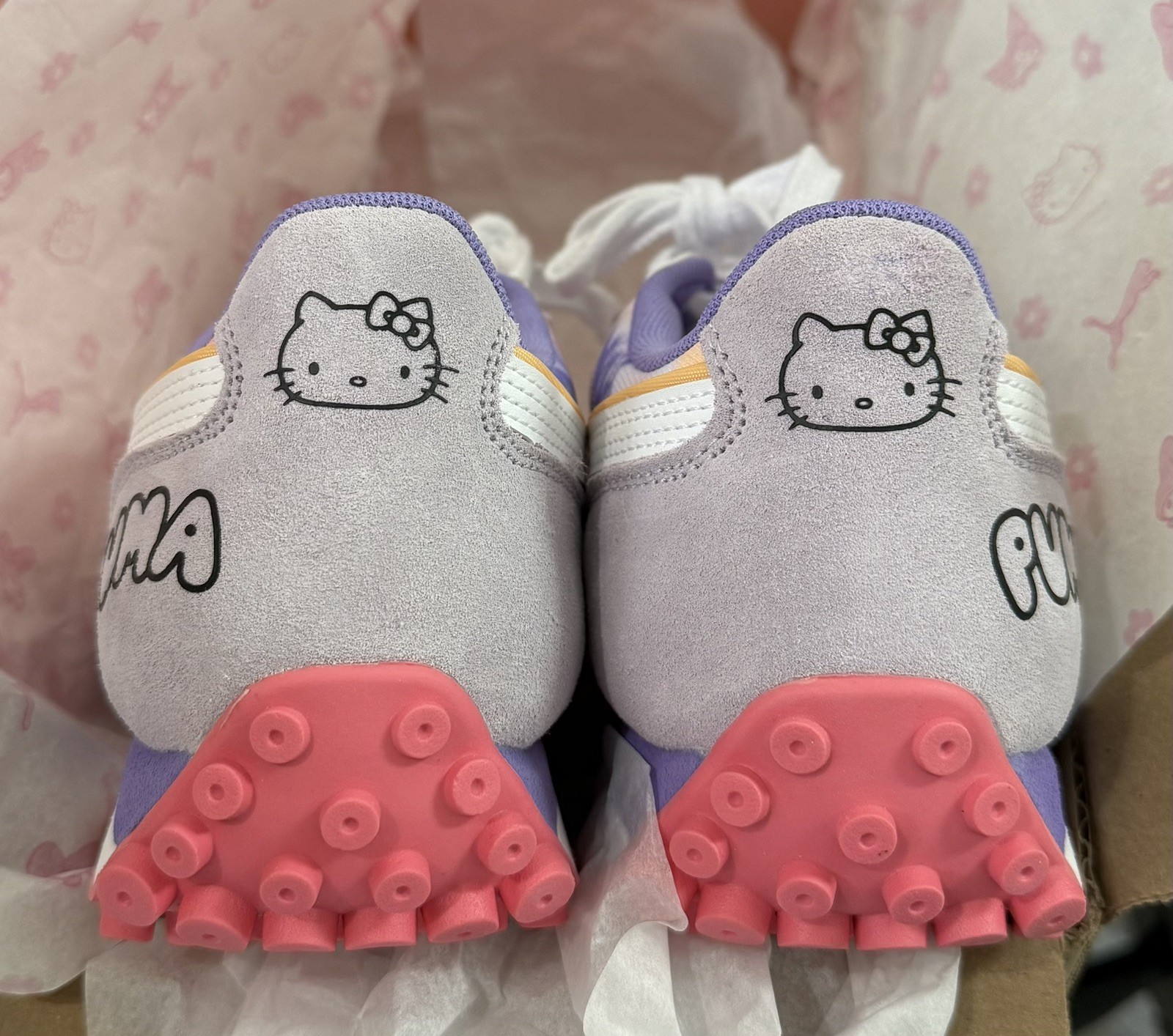 PUMA x HELLO KITTY Kuromi Easy Rider | Big Kid Size 5 NIB