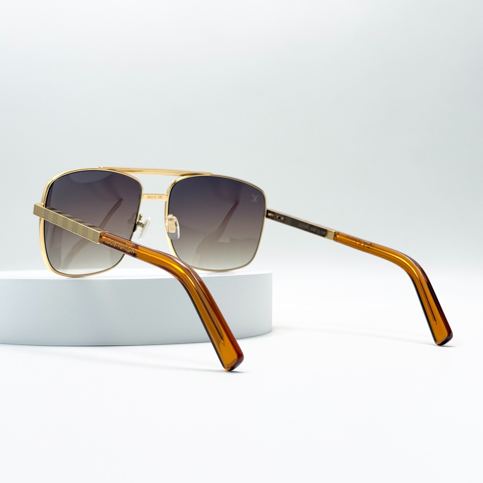 Louis Vuitton Attitude Z0259U Sunglasses Gold Frame Brown Lens 59-16-140