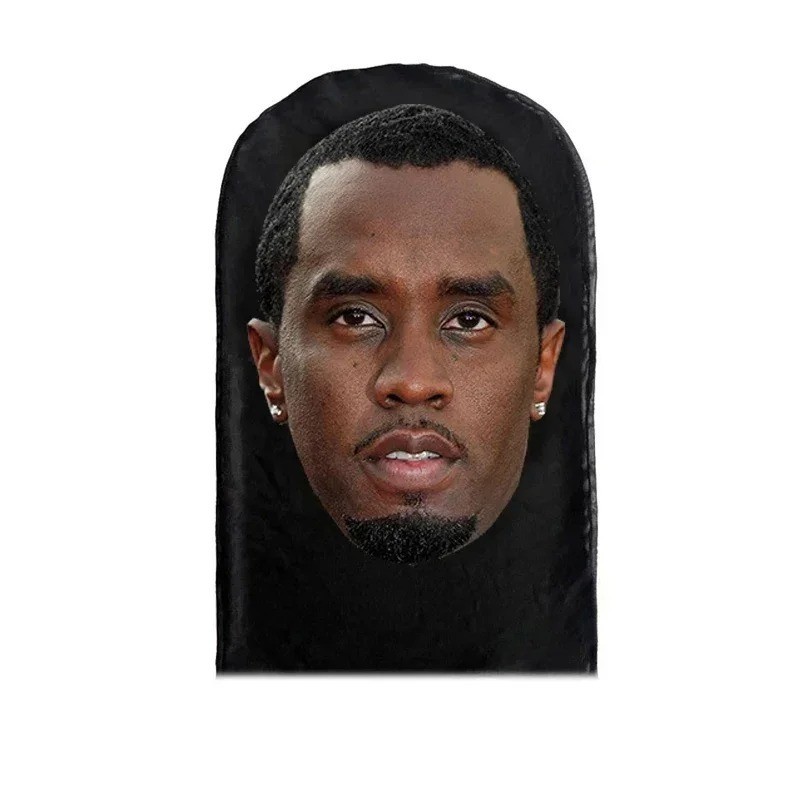3D Celebrity Face Mask Funny Full Head Balaclava Cosplay Halloween Party Props