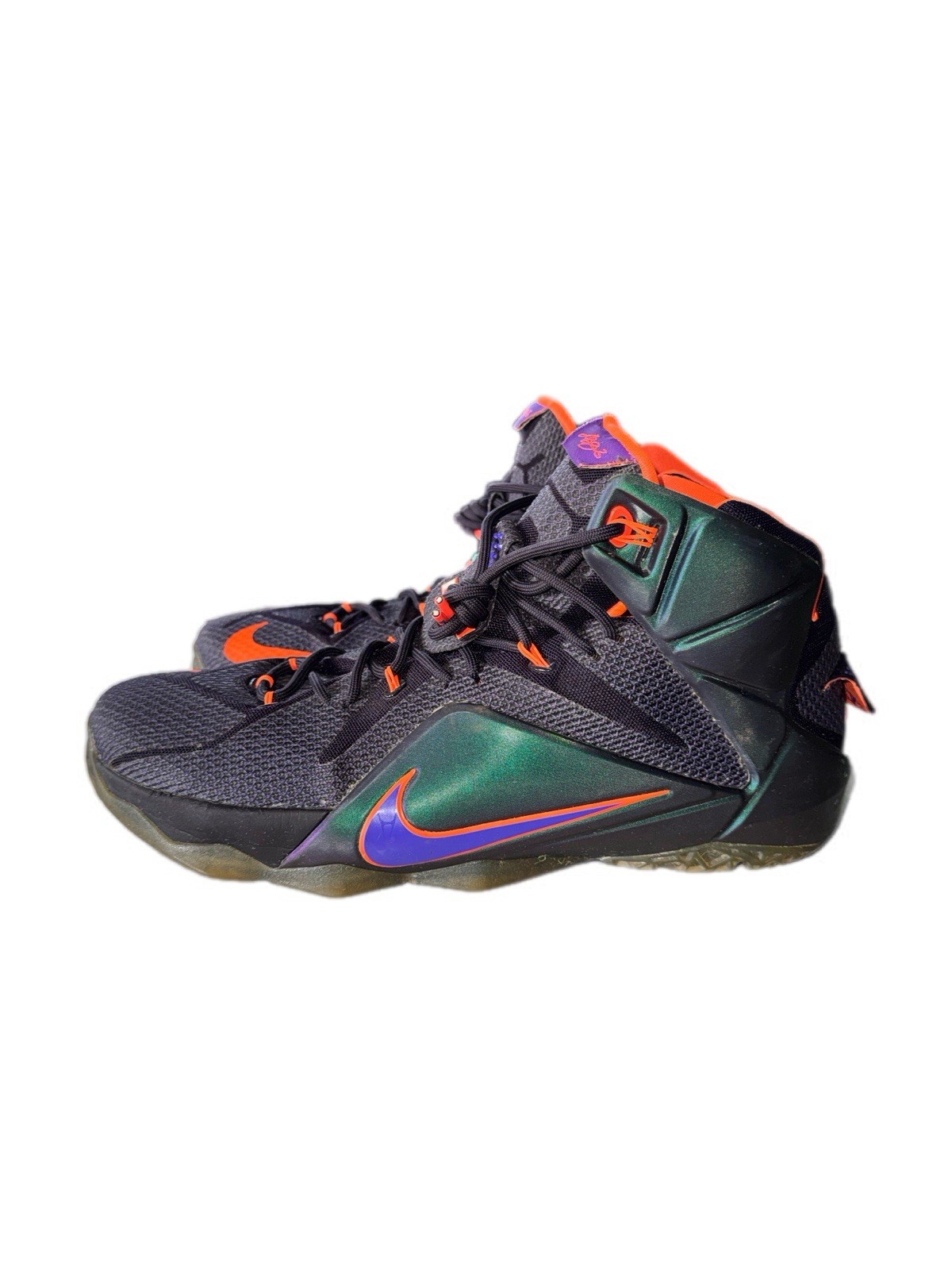 Nike LeBron 12 Instinct 684593-583 Hyper Grape-Hyper Crimson-Hyper Turquoise