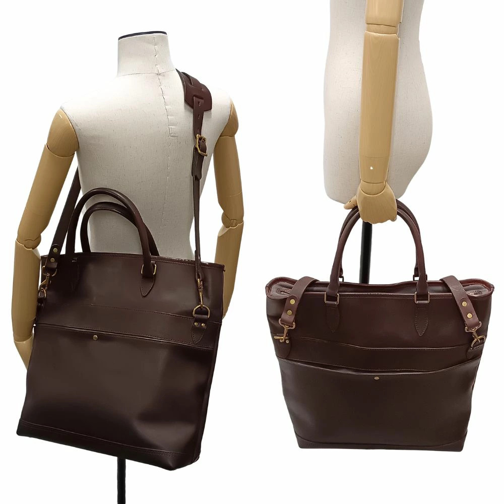 VASCO&Co. Vasco Leather Nelson 2WAY Bag Brown Authentic / 41010