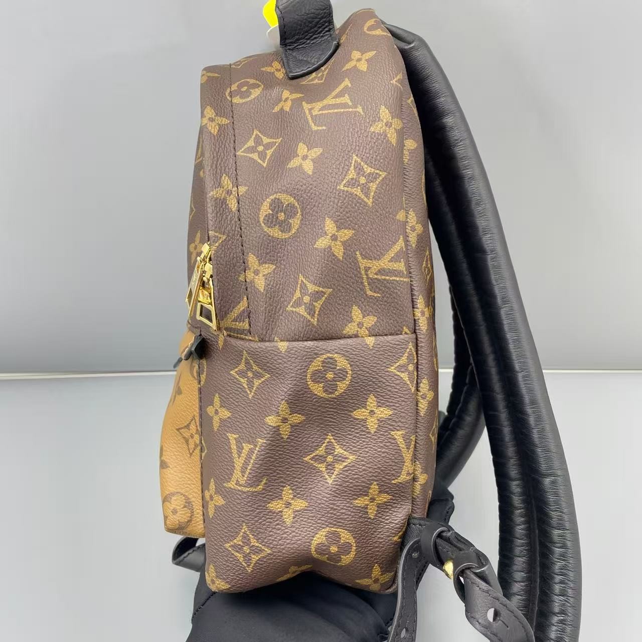 Louis Vuitton Palm Springs Mini Monogram Reverse Canvas Backpack / Sling Bag
