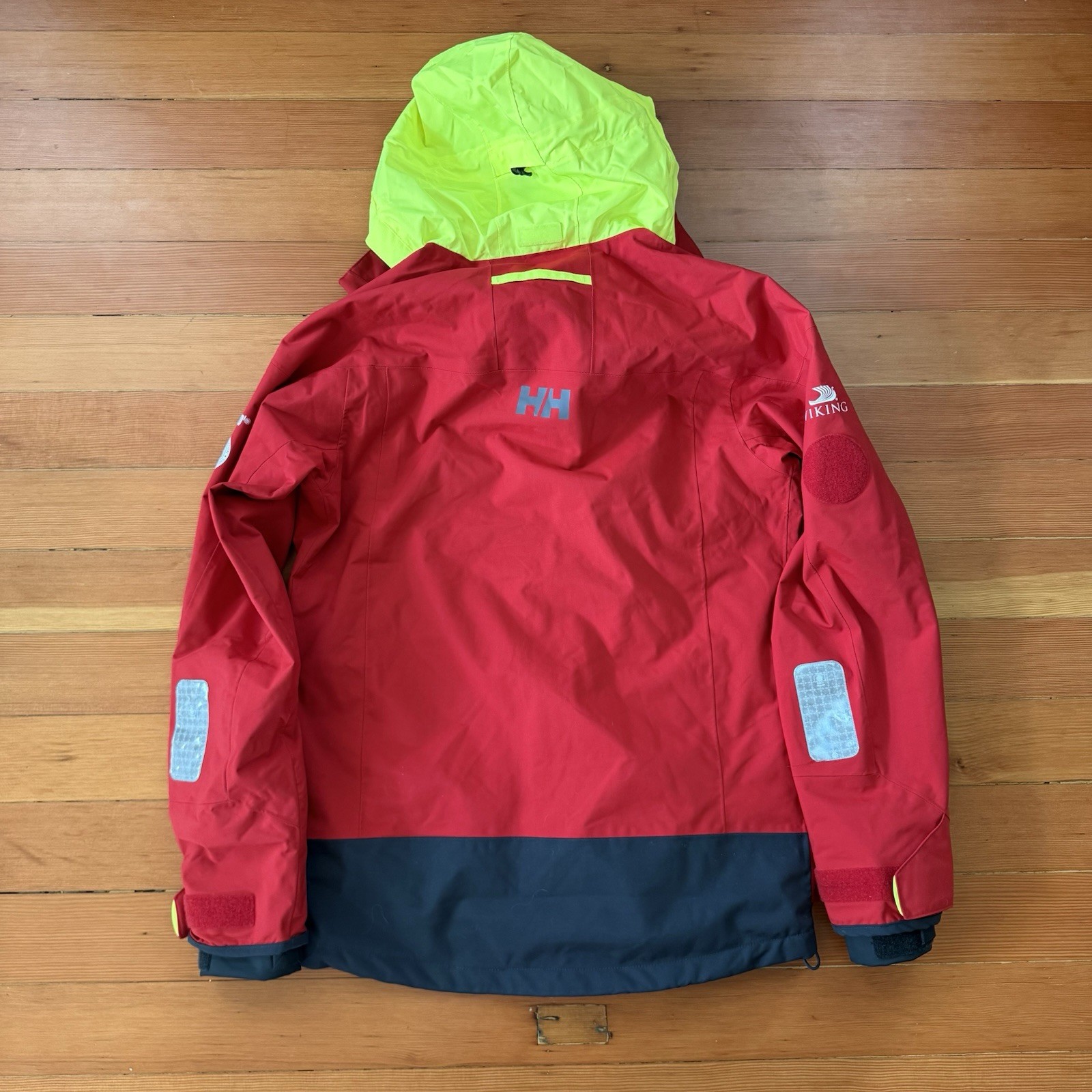 Helly Hansen Ægir Race 2.0 Sailing Jacket Viking Cruises AECO IAATO Sz S Red
