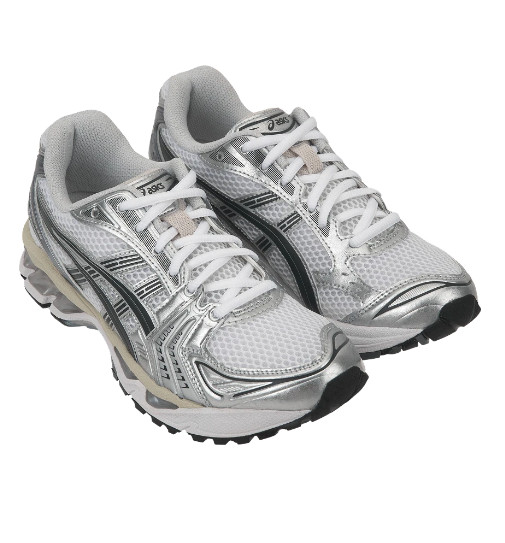 Asics Gel-Kayano 14 Men Shoes White Graphite Grey 1203A537-110