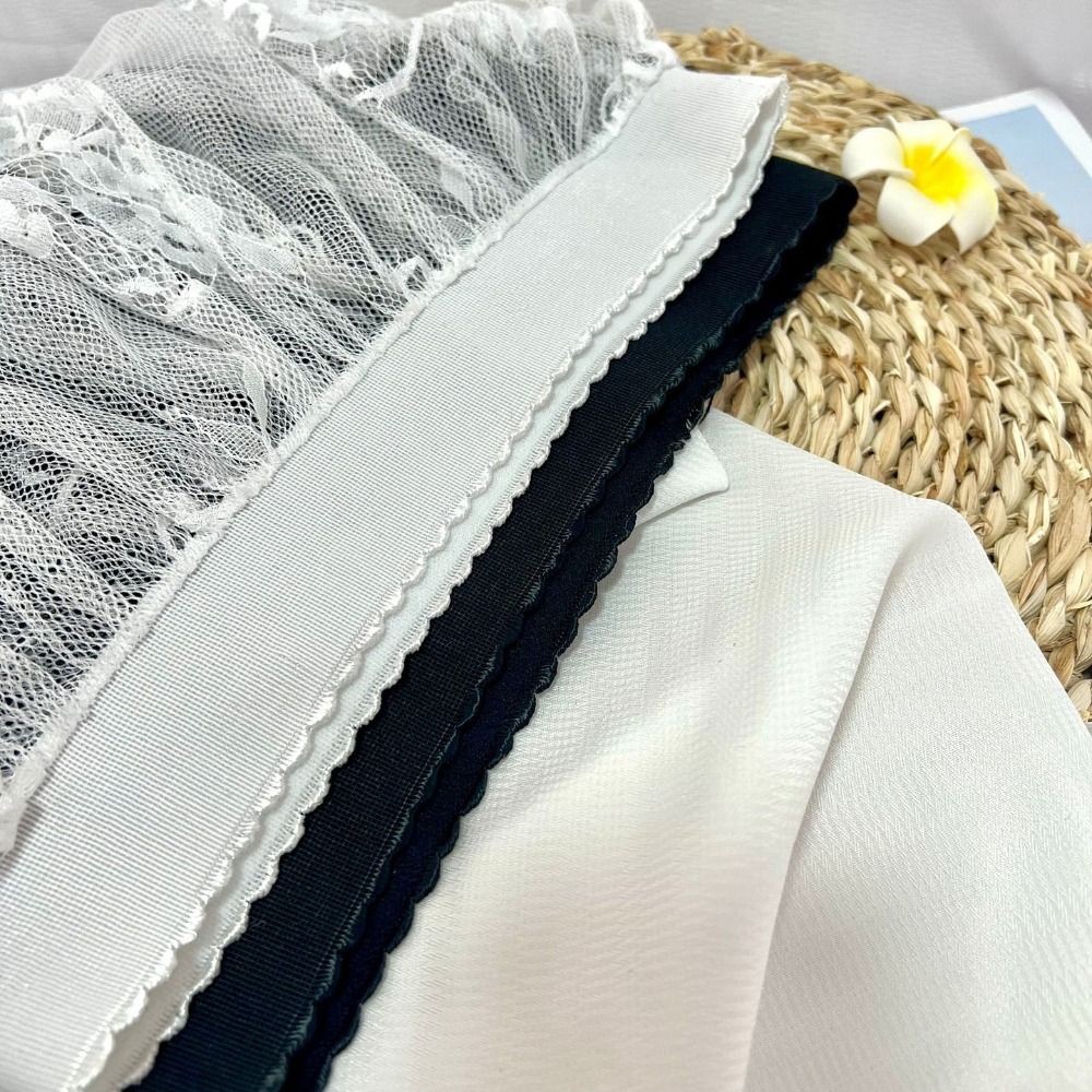 Flower Safety Skirt Petticoat 75cm Mesh Underskirt Slips Dress Commuting